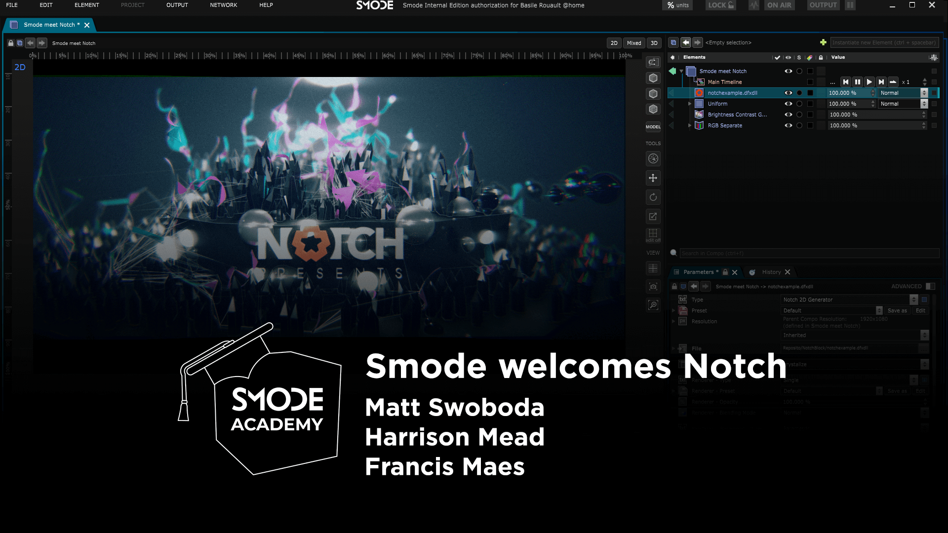 SMODE welcomes Notch